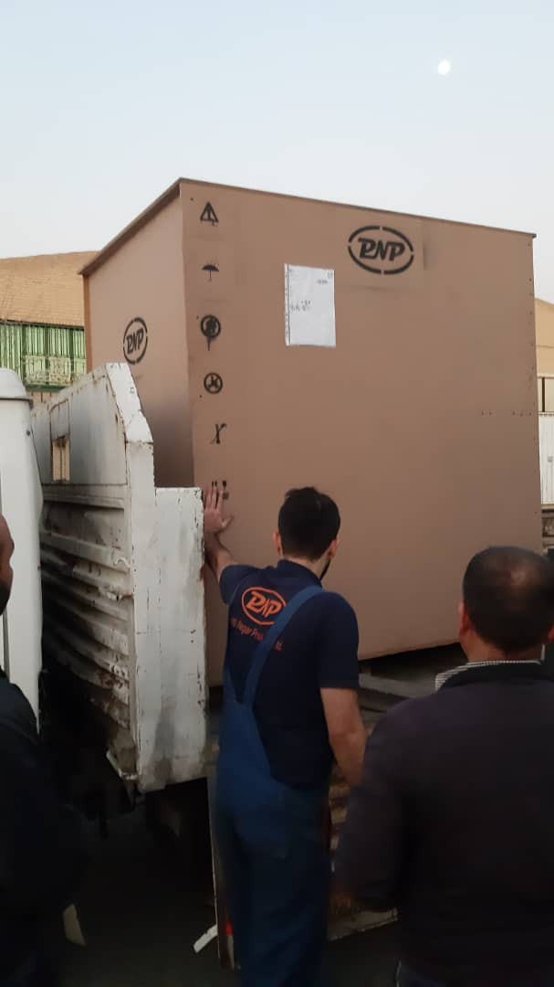 Loading and delivery of Micro PET system (Xtrim) of Tabriz University of Medical Sciences (TUOMS) 4