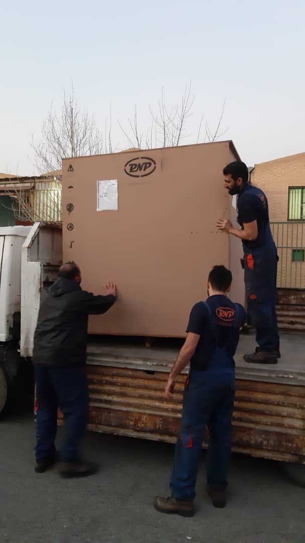 Loading and delivery of Micro PET system (Xtrim) of Tabriz University of Medical Sciences (TUOMS) 2